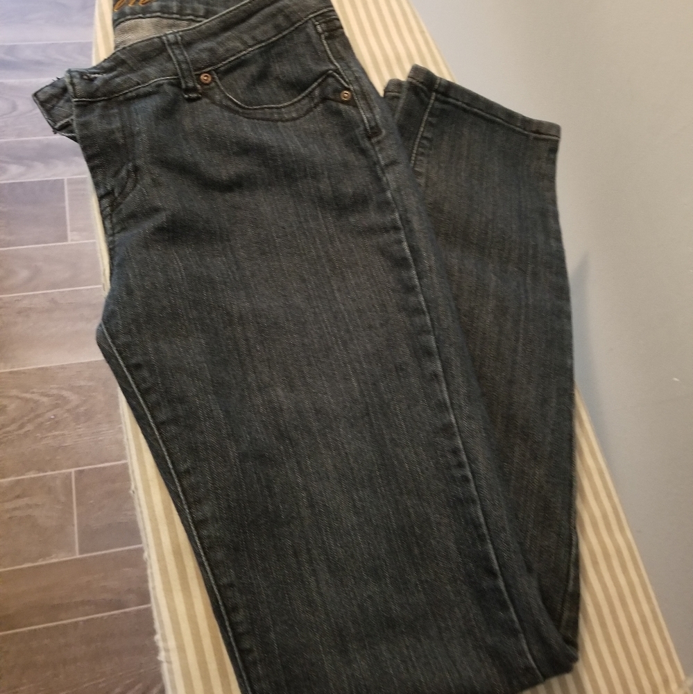 Premiere dark wash women's denim skinny leg jean - Picture 6 of 6